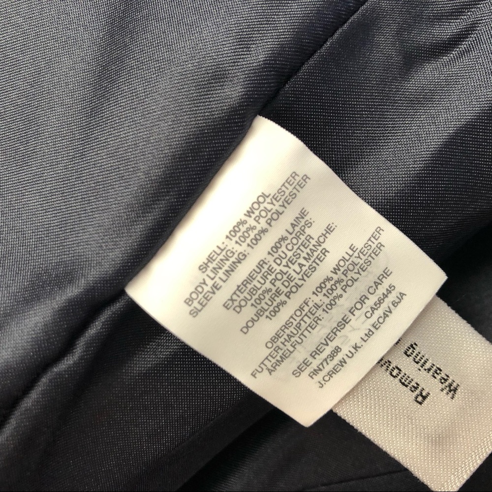 J•CREW | Houndstooth Wool Jacket - Picture 8 of 8